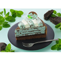 【銀座コージーコーナー】“チョコミント”の季節がやってきました！爽快チョコミントのミルクレープとサブレが、4月10日から登場