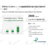 SiC & GaNウェーハ欠陥検査装置、2031年に26.66億米ドルへ - CAGR 19.0%で成長