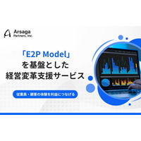 アルサーガパートナーズ、従業員・顧客体験を利益につなげる「E2P Model」を基盤にした経営変革支援サービスを展開