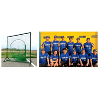 コマニーのソフトボール部が地域学童クラブへ打撃用ティーネットを寄贈。～自社の工場の残材や培った加工・溶接技術を活用した地域貢献活動を実施～