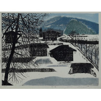 【岐阜県飛騨市】郷土と土着、似て非なる飛騨出身の美術家２名の展覧会を同時開催「袖垣治彦　木版画展(第I期)　～飛騨の山々、渓流、高原を彫る～」 /「土着との出会い―蒲雄二の還る処」