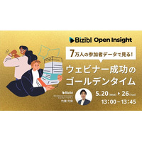 ウェビナーの開催時間は“なんとなく”で決めない。7万人の参加者データから読み解く、申し込み者数を最大化する開催戦略