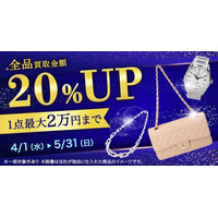 エコスタイル、全商品対象「買取金額20％アップ」キャンペーンを開催