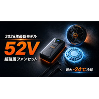 【新発売記念・40％OFF】これ一台で猛暑対策完了！NiZmir空調作業服用ペルチェファンバッテリーセット