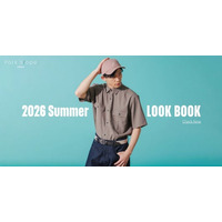 Park Slope「2026 Summer MENS LOOK BOOK」の特集コンテンツを公開。