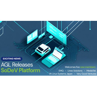 Automotive Grade Linux、SDV向けオープンソース  リファレンスプラットフォーム 「SoDeV 」の提供を開始、新たに5社が加盟