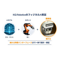 AIロボットの「触れる」を支える。KiQ Robotics、ロボットハンドツール「ラティス構造柔軟指」を活用したフィジカルAI開発に着手