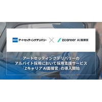 【ROXX】アートセッティングデリバリーのアルバイト採用において採用支援サービス『Zキャリア AI面接官』を導入開始
