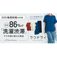【梅雨時期の洗濯に関する意識調査】30代～50代女性の86％が洗濯物が滞る「洗濯渋滞」を経験！6割超が「干す手間」に負担を感じることが明らかに