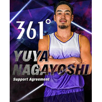 プロバスケットボール選手 永吉佑也選手とのサポート契約締結