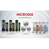 MICRODIA、家庭用電池カテゴリーの法人向け提案を開始。AA・AAA電池からコイン電池、補聴器用電池まで幅広く展開