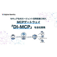 株式会社デジタルアイデンティティ、セキュアなAIエージェント活用促進に向けMCPゲートウェイ「DI-MCP」を自社開発