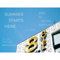 湘南のプールサイドで“ととのう夏開き”。サウナ・熱波・BBQ・DJを楽しむ「SUMMER STARTS HERE.」を7月5日開催