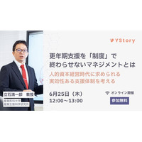 株式会社YStory、第三弾となる企業の更年期支援とウェルビーイング推進を学べるウェビナー開催決定