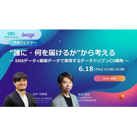 Meltwater、Braze社との共催ウェビナー「SNSデータ×顧客データで実現するデータドリブンCX戦略」を6月18日に開催
