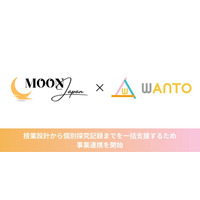 株式会社MoonJapanが提供する探究総合プラットフォーム「MoonShot」と、株式会社WANTOが提供するAIポートフォリオシステム「メモリア」が連携