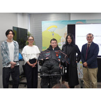TSI×吉藤オリィ×武藤将胤の共同開発「MOVE WEAR」の記者発表会を開催