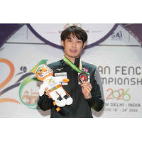 フェンシング　アジア選手権大会 男子エペで金メダル・銅メダル、女子サーブルで金メダルを獲得！