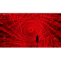 チームラボボーダレス(東京・麻布台ヒルズ)、「Light Sculpture - Flow」の作品空間を、7月8日(水)から再オープン。特別展「宇宙の非対称性について」を、10月8日(木)まで開催。