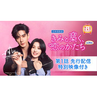 チェン・シンシュー&ルー・ユーシアオ主演「きみと築く、恋のかたち」（原題：軋戯）本日より第１話先行配信開始！本放送は7/6(月)スタート！CSホームドラマチャンネル