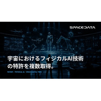 スペースデータ、フィジカルAIの宇宙実装を加速させる特許を複数取得。宇宙における物理シミュレーション・デジタルツイン・ロボット開発のハードルを下げ、宇宙ビジネス参入を支援