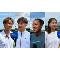 6/29（月）開幕「ウィンブルドンテニス」WOWOWが大坂なおみら日本勢4選手にインタビュー！