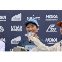【トレイルラン】ルーセントの応援する枝元香菜子選手がKaga Spa Trail Endurance by UTMBで優勝！