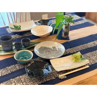 京都・二条で2つの益子焼と木工漆・草木染め作品の夏企画展を開催。暮らしに寄り添う「用の美」を提案。