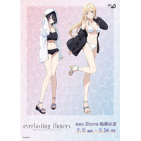『everlasting flowers』新作グッズが登場！　千種みのり先生が描き起こした水着姿の深菜＆蘭が可愛すぎる!!