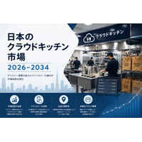 日本のクラウドキッチン市場、2034年までに113億米ドルに達する見込み（CAGR 10.16%）