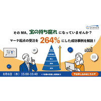 そのMA、宝の持ち腐れになっていませんか？ マーケ起点の受注を264％にした成功事例を解説
