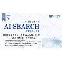【月刊AI検索業界レポート ｜ 2026年7月号】AI引用の可視化が進み、EUがGoogleに約10億ドルの制裁金