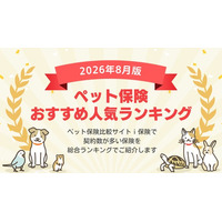 【2026年8月最新版】ペット保険ランキングを更新！｜ｉ保険（あいほけん）