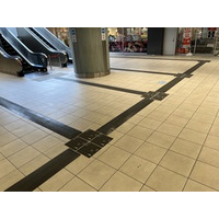 しゃべる点字ブロック「コード化点字ブロック」を東京・錦糸町の商業ビル「楽天地ビル」に敷設