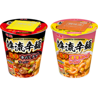 ｢明星 韓流辛麺　激辛牛だしチゲラーメン｣｢明星 韓流辛麺 激辛濃厚カルボラーメン｣2026年9月14日(月)新発売