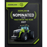 Zoomlionのハイブリッドトラクター「DV3504」、トラクター・オブ・ザ・イヤー2027（TOTY 2027）の2部門で最終候補入り、中国製高馬力農業機械分野で画期的成果