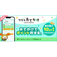 ポイントサイト「ワラウ」、おでかけでポイントが貯まるアプリ「ワラウおでかけ」をリリース！