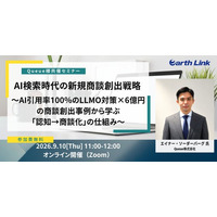 AI検索時代の新規商談創出、入口から商談化まで一気通貫支援