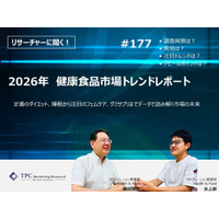 TPCマーケティングリサーチ株式会社、『2026年 健康食品市場トレンドレポート』について、調査のポイントをインタビューした記事を公開