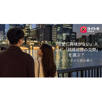 「恋愛に興味がない」人ほど「結婚前提の交際」を選ぶ？--ヨイトキ（Yoitoki）が考える新しい関係構築のかたち