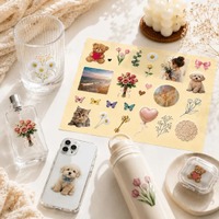 ME-Q、オリジナル転写シールを1枚から作成できるUV-DTF転写シールを展開｜貼るだけでフチが残りにくいオリジナルグッズ作り