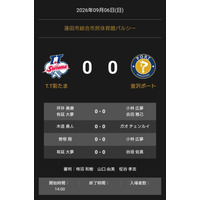 ノジマTリーグ 2026-2027シーズン 公式戦 9月6日開催 T.T彩たま　vs 金沢ポート オーダー発表
