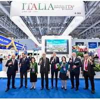 第26回中国国際投資貿易フェア（China International Fair for Investment and Trade）で、イタリア国家パビリオンが注目を集める