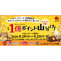 【総額1億ポイント】ガストなど合計16ブランドで開催！シルバーウィーク限定「すかいらーくポイント山分けキャンペーン」
