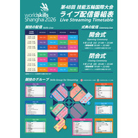 第48回技能五輪国際大会 本日（9月22日）よりライブ配信！！