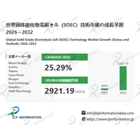 固体酸化物電解セル（SOEC）技術市場規模マップ＋シェア＋フレームワーク、年平均成長率（CAGR）25.3%の超高成長