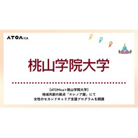 【ATOMica×桃山学院大学】地域共創の拠点「エレノア館」にて女性のセカンドキャリア支援プログラムを開講