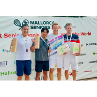 【テニス】佐藤政大選手が準優勝 MT1000 Mallorca 50歳以上ダブルス