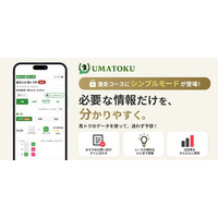 競馬予想をもっと手軽に！馬トクの激走コースに「シンプルモード」が登場