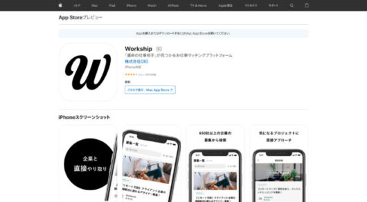 Workshipの評判を徹底解説!メリット・デメリットとおすすめな人 workship app 530x293 - Workshipの評判を徹底解説!メリット・デメリットとおすすめな人
